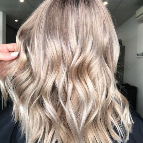 champagne blonda slingor